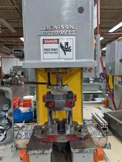 Ton Hydraulic Denison Bench Press Multipress Model A Series