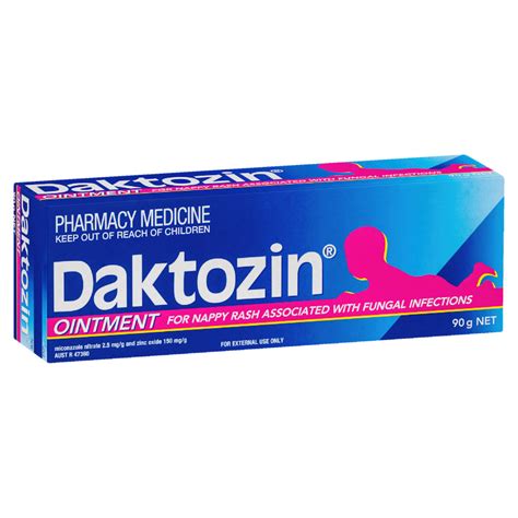 DAKTOZIN Nappy Rash Ointment 90g - Choice Pharmacy