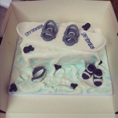 Snowboarding Cake Ideas Snowboarding Cake Picture Snowboard