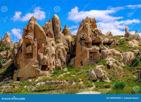 Zelve Monastery In Nev Ehir Province Turkey Stock Image Image Of