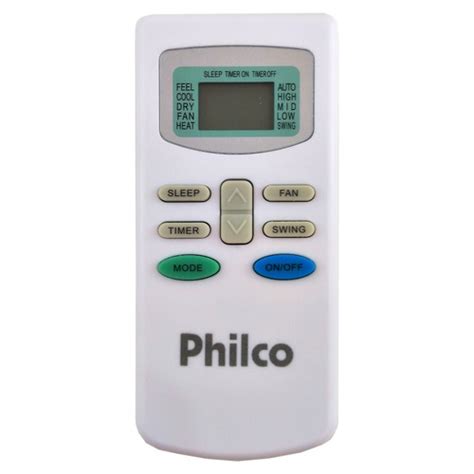 Controle Remoto Ar Condicionado Split Philco Original Novo R