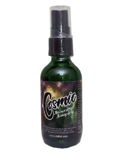 Cosmic Tattoo Numbing Spray (like Vasocaine), 2 oz