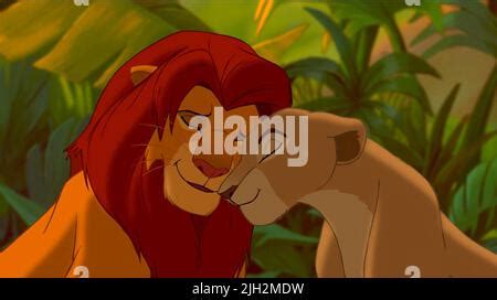 SIMBA, NALA, THE LION KING, 1994 Stock Photo - Alamy