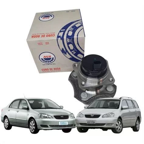 Cubo Roda Traseira Toyota Corolla Fielder Abs