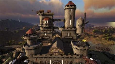 Ark Survival Evolved Castles Keeps And Forts Medieval Architecture Ark Survival Evolved Ark