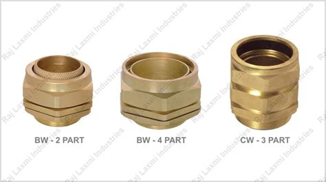 Polished Brass Cable Glands Feature Durable Easy To Fit Color