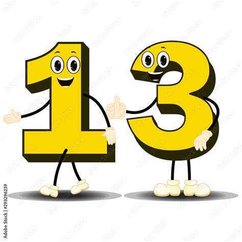 Number 13 Clipart