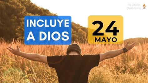 INCLUYE A DIOS TU DIARIO DEVOCIONAL Devocionales Diarios Devocional