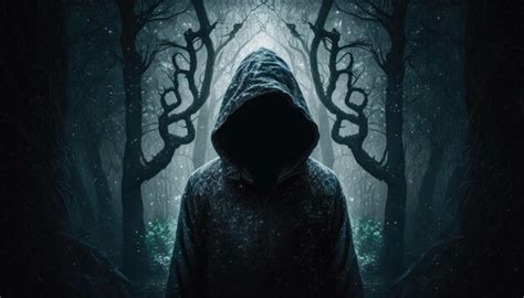 Dark Hooded Figure Anime