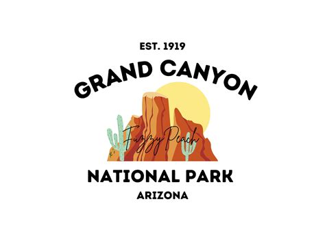 Grand Canyon National Park Png Etsy