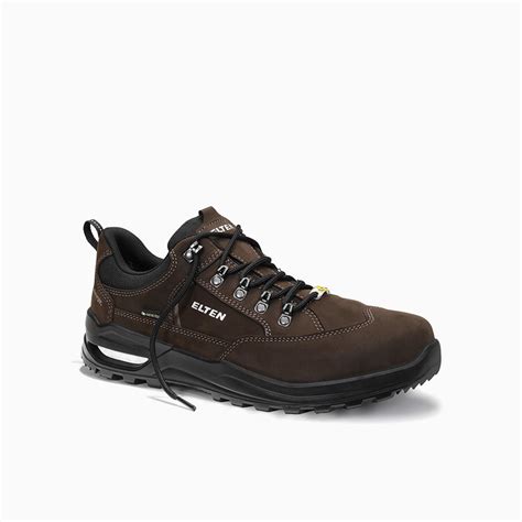 Elten Berufshalbschuh Ronan Xxf Gtx Brown Low Esd O Wr Ci Gore Tex