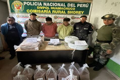 La Libertad PNP Detiene En Flagrancia A Sujetos Implicados En El