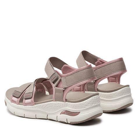 Sandalen Skechers Arch Fit Fresh Bloom Tppk Beige Eschuhe De