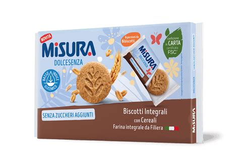 Biscotti Integrali Con Cereali Dolcesenza Misura