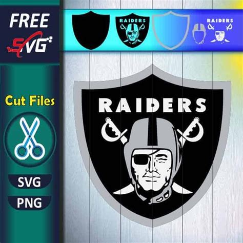 Raiders Logo SVG Free for Cricut - Cut files for Cricut and Silhouette