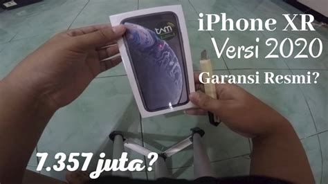 Turun Harga Beli IPhone XR 7 357 Juta Unboxing IPhone XR Garansi