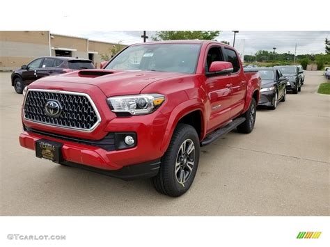 2018 Barcelona Red Metallic Toyota Tacoma Trd Sport Double Cab 4x4 127650229