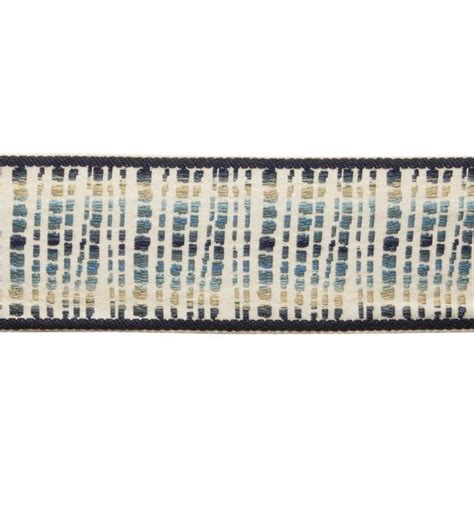 Cheyenne Ombre Border Trimmings In Blue Sky By Samuel Sons Jane Clayton