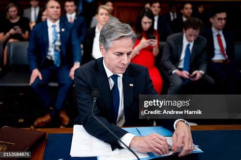 U S Secretary Of State Antony Blinken Appears During A House Foreign News Photo Getty Images