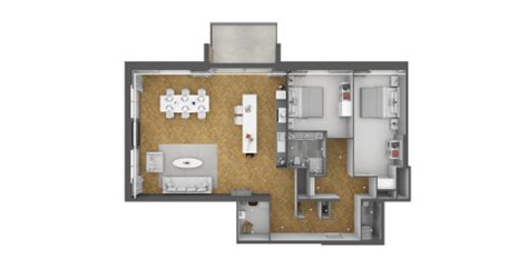 3D render examples made with Floorplanner