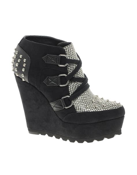 River Island Wedge Creepers In Black Lyst