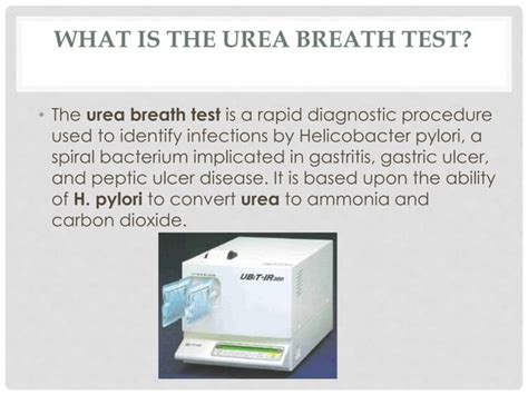 Urea Breath Test Ppt