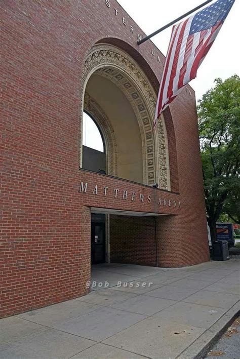 Hockey has been played at Matthews arena in Boston since 1910. Located ...