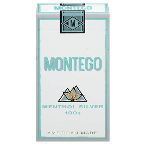 Montego Class A Menthol Silver 100s Cigarettes 20 Ea Tobacco Carlie C S