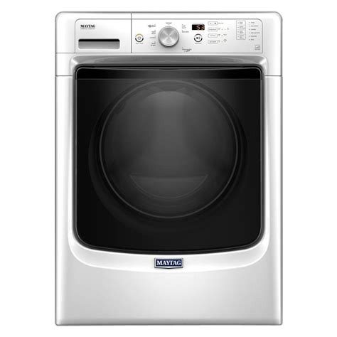 Maytag 43 Cu Ft High Efficiency Stackable White Front Load Washing