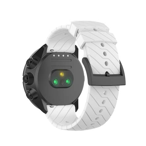 Silikone Twill Extended Model Urrem Armbånd til Garmin Forerunner 22mm