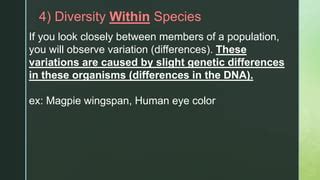 Unit a biologicaldiversitynotes(diversity-classification) | PPT