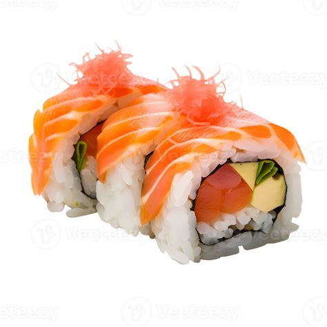 Maki Sushi Food Isolated Ai Generated 27994518 Png