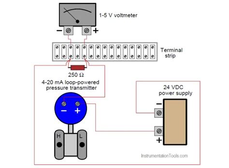 Pressure Transmitter Circuit - InstrumentationTools