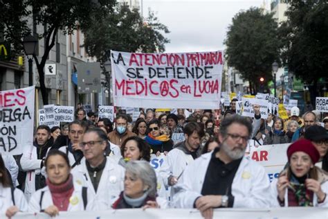 La huelga de médicos y pediatras de Atención Primaria en Madrid llega a