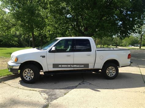 2001 Ford F150 Xlt 4x4 Auto V8 5 4l Crew Cab Title Must Sell