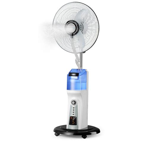 Technical Pro 16 Inch Misting Fan With LED And Power Bank Walmart