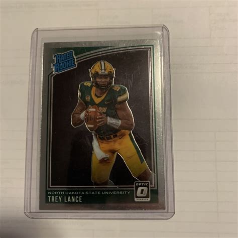 Trey Lance Optic Rated Rookie Silver Holo Ebay