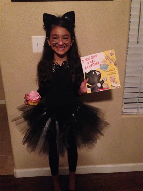 If You Give A Cat A Cupcake Book Character Costume Halloween Book