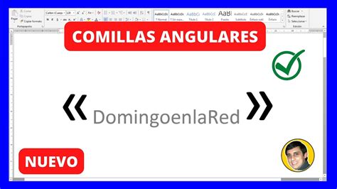 C Mo Hacer El Signo De Comillas Angulares Youtube