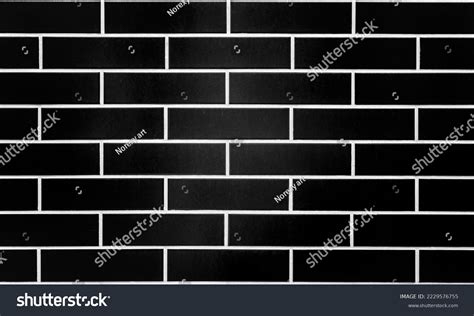 Style Wall Black Tile Brick White Stock Photo 2229576755 | Shutterstock