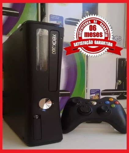 Xbox Slim Kinect Gb Garantia Desbloqueio Ltu Rgh R