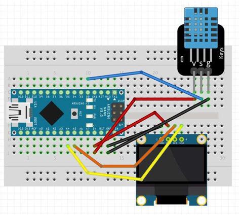 Arduino DHT11 Temperatur Und Luftfeuchtigkeitssensor Projekt FS PCBA