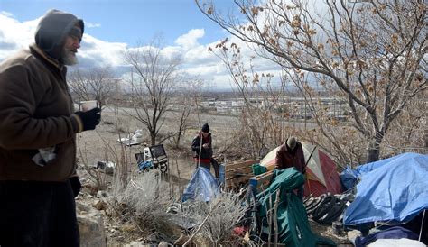 Salt Lake City Police And Social Workers Venture Into The Hills Above