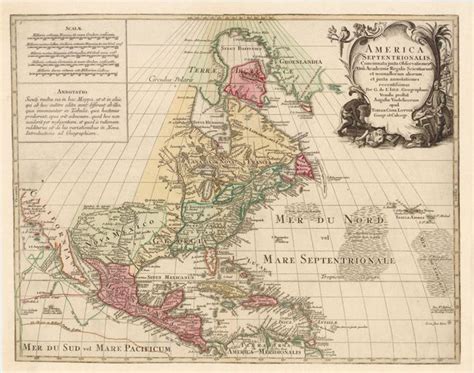 America Septentrionalis Concinnata Juxta Observationes Dnn By Lotter