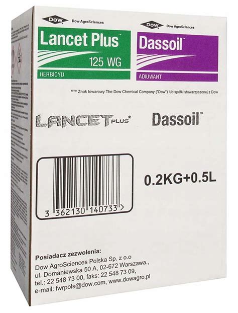 LANCET PLUS 125WG 0 2KG ZWALCZA CHWASTY W PSZENICY 7901155950