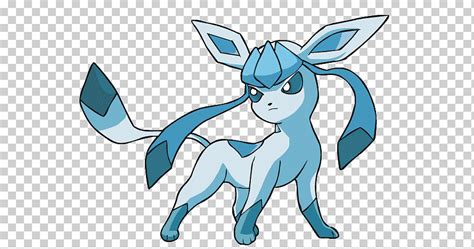 Pokémon diamante y perla glaceon eevee leafeon glacon mamífero