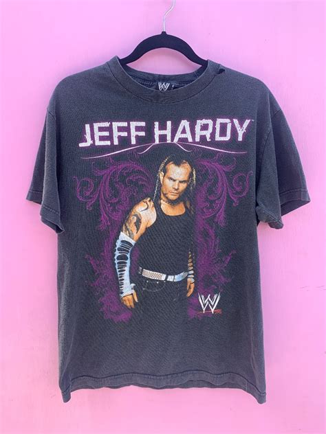 Authentic Jeff Hardy Wwe Wrestling T Shirt As Is Ph