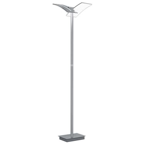 LED Stehleuchte Dual CCT Dimmbar Nickel Lampenwelt De