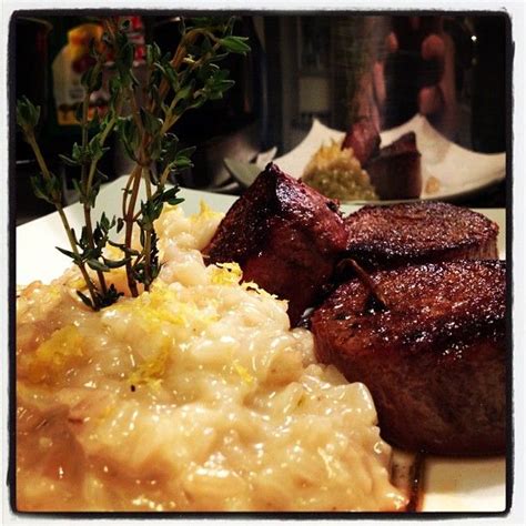 Essa receita de risoto de Limão Siciliano Medalhão de Filet Mignon