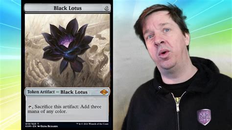 Black Lotus Tokens And Violating The Mtg Reserved List Youtube